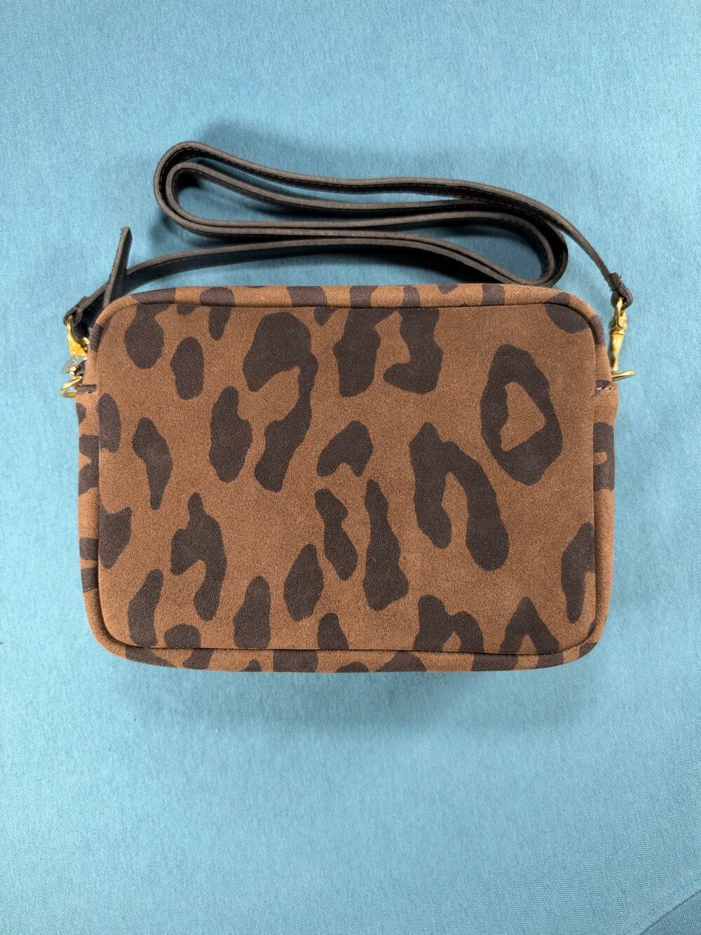 Brown Leopard Clare V. Midi Sac - NWOT